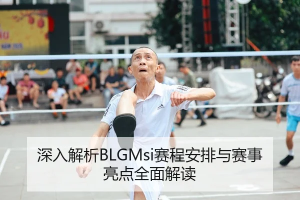 深入解析BLGMsi赛程安排与赛事亮点全面解读